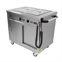 Parry Mobile Servery with Bain Marie Top MSB