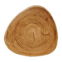 Churchill Stonecast Patina Triangle Plates Vintage Copper 192mm (12 Pack)
