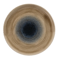 Churchill Stonecast Aqueous Coupe Plates  Bayou Taupe 288mm (12 Pack)