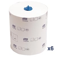 Tork Matic Extra Long Paper Hand Towels White H1 (6 Pack)