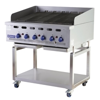 Hobart Bonnet Gas Chargrill BCB900