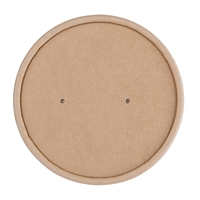 Fiesta Compostable Paper Soup Container Lids 98mm (500 Pack)