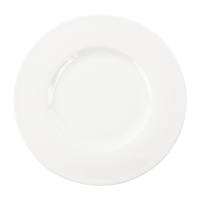 Royal Bone Ascot Wide Rim Flat Profile Plates 225mm (12 Pack)