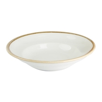 Olympia Kiln Pasta Bowls Chalk 250mm 340ml (4 Pack)
