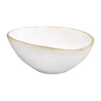 Olympia Kiln Bowls Chalk 165mm 425ml (6 Pack)