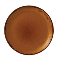 Dudson Harvest Evolve Coupe Plates Brown 288mm (12 Pack)