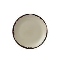 Dudson Harvest Evolve Coupe Plates Linen 165mm (12 Pack)