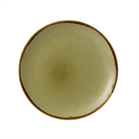Dudson Harvest Evolve Coupe Plates Green 260mm (12 Pack)