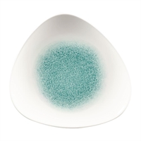 Churchill Studio Prints Raku Triangle Plates Jade Green 229mm (12 Pack)