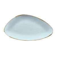 Churchill Stonecast Triangular Chefs Plates Duck Egg 355 x 188mm (6 Pack)