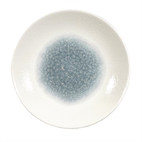 Churchill Isla Centre Print Deep Coupe Plates Topaz Blue 255mm (12 Pack)