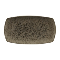 Churchill Menu Shades Caldera Rectangular Plates Flint Grey 355mm (6 Pack)