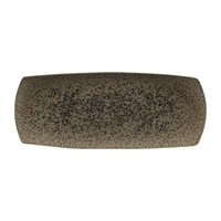 Churchill Menu Shades Caldera Medium Rectangular Plates Flint Grey 355 x 140mm (6 Pack)