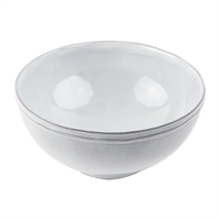 Olympia Raw Recycled Clay Deep Bowls White 160mm (6 Pack)
