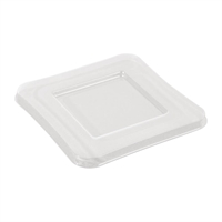 Solia PET Lids for Square Container 220ml (90 Pack)