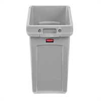 Rubbermaid Slim Jim Under-Counter Bin Grey 87Ltr