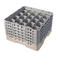 Cambro Camrack Beige 20 Compartments Max Glass Height 257mm