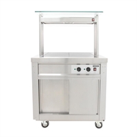 Parry Flexi-Serve Hot Cupboard with Quartz Heated Servery Counter