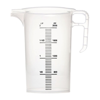 Pro-Measures Polypropylene Measuring Jug 2Ltr
