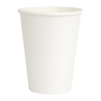 Fiesta White Coffee Cups 225ml (50 Pack)