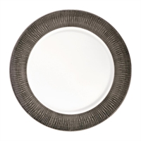 Churchill Bamboo Spinwash Footed Plates Dusk 234mm (12 Pack)