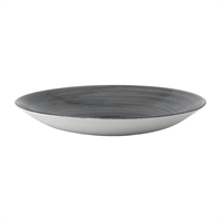Churchill Stonecast Aqueous Deep Coupe Plates Grey 279mm (12 Pack)