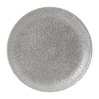 Churchill Raku Jasper Grey Evolve Coupe Plates 8.67" (12 Pack) (Direct)