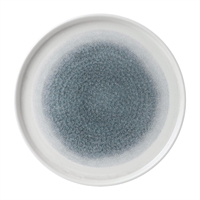 Churchill Raku Walled Plates Topaz Blue 260mm (6 Pack)