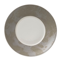 Royal Crown Derby Crushed Velvet Grey Charnwood Saucers (6 Pack)