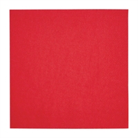 Fiesta Recyclable Lunch Napkin Red 33x33cm 2ply 1/4 Fold (2000 Pack)