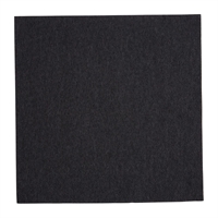 Fiesta Recyclable Dinner Napkin Black 400x400mm 2ply 1/4 Fold (Pack of 2000)