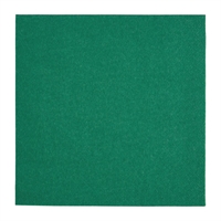 Fiesta Recyclable Dinner Napkin Dark Green 40x40cm 3ply 1/4 Fold (1000 Pack)