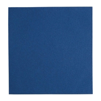 Fiesta Recyclable Premium Tablin Dinner Napkin Dark Blue 40x40cm Airlaid 1/4 Fold (500 Pack)