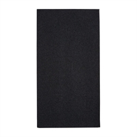 Fiesta Recyclable Premium Tablin Dinner Napkin Black 40x40cm Airlaid 1/8 Fold (500 Pack)