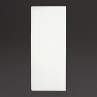 Fiesta Recyclable Premium Tablin Dinner Napkin White 48x40cm Airlaid Pocket Fold (400 Pack)