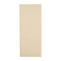 Serviettes pochettes Airlaid Fiesta Recyclable Premium Tablin crème 48x40cm (lot de 400)