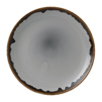 Dudson Harvest Coupe Plates Grey 255mm (12 Pack)