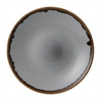 Dudson Harvest Deep Coupe Plates Grey 281mm (12 Pack)