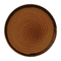 Dudson Harvest Walled Plates Brown 260mm (6 Pack)