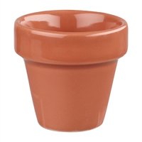 Churchill Bit on the Side Plant Pots Paprika 114ml (12 Pack)