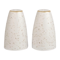 Churchill Stonecast Pepper Shakers Barley White 70mm (12 Pack)
