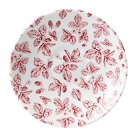 Churchill Vintage Prints Saucers Cranberry Bramble 141mm (12 Pack)