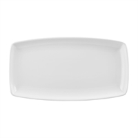Churchill X Squared Oblong Plates White 298x140mm (12 Pack)