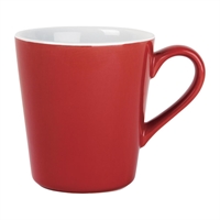 Olympia Cafe Flat White Cups Red 170ml (12 Pack)