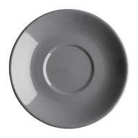 Olympia Cafe Charcoal Saucers 131mm (12 Pack)
