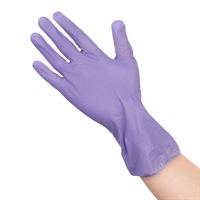 Hygiplas Vinyl Purple Powder Free Gloves