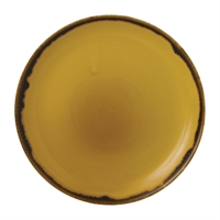 Dudson Harvest Coupe Plates Mustard 165mm (12 Pack)