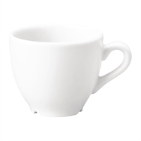 Churchill Vellum Espresso Cups White 100ml (12 Pack)