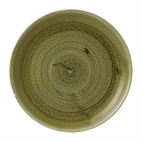 Stonecast Plume Olive Coupe Plates 10 1/4 " (12 Pack)