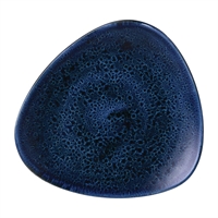 Stonecast Plume Ultramarine Triangle Plates 9 " (12 Pack)